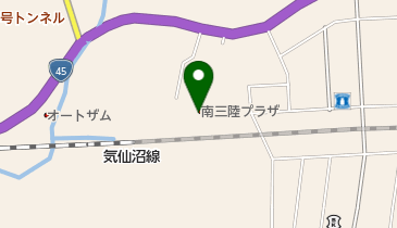 南三陸プラザの地図画像