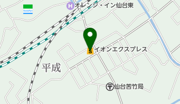 イオンエクスプレス仙台平成店の地図画像