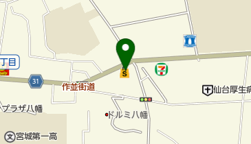 イオンエクスプレス仙台八幡店の地図画像