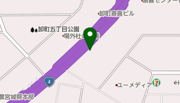 シトロエン仙台の地図画像