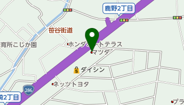 東北マツダ長町店の地図画像