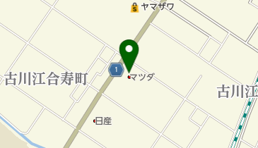 東北マツダ古川店の地図画像