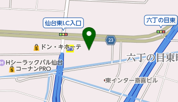 東北マツダ六丁目店の地図画像