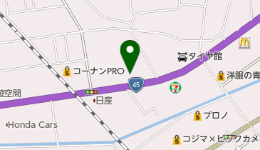 東北マツダ多賀城店の地図画像