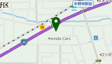 創庫生活館中野栄店の地図画像