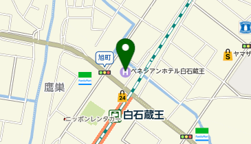 ニコニコレンタカー白石蔵王駅前店の地図画像