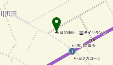 トヨタモビリティパーツ古川営業所の地図画像