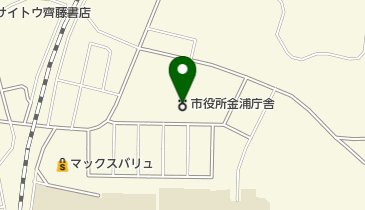 にかほ市役所金浦庁舎の地図画像