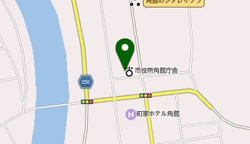 仙北市役所東勝楽丁庁舎の地図画像