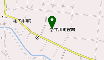 井川町役場の地図画像