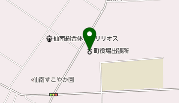 美郷町役場仙南出張所の地図画像