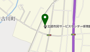 秋田市北部市民サービスセンターの地図画像