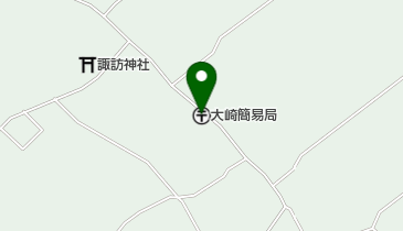 大崎簡易郵便局の地図画像