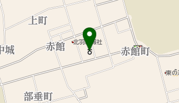 大館税務署の地図画像