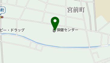 北秋田市保健センターの地図画像