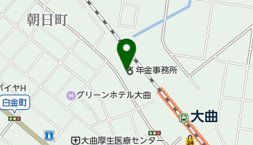 大曲年金事務所の地図画像