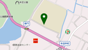 由利本荘市こどもプラザあおぞらの地図画像