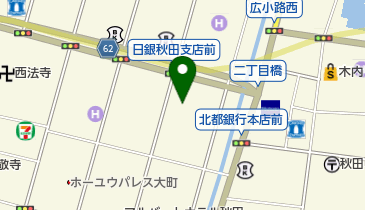 在秋田ベラルーシ共和国名誉領事館の地図画像