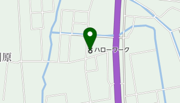 ハローワーク湯沢の地図画像