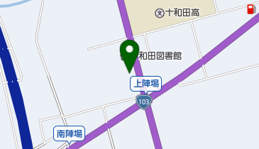 鹿角広域行政組合消防署十和田分署の地図画像