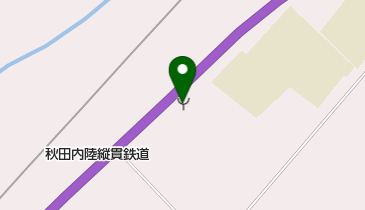 角館消防署西木分署の地図画像