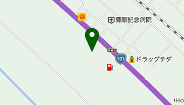 男鹿地区消防署天王分署の地図画像