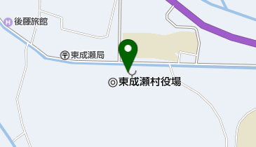 湯沢雄勝広域市町村圏組合消防署東成瀬分署の地図画像