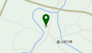 三種消防署上岩川分署の地図画像