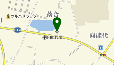 能代消防署向能代出張所の地図画像