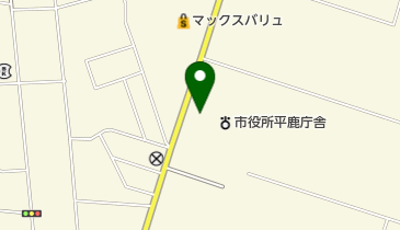 横手市消防署平鹿分署の地図画像