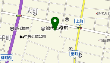 能代簡易裁判所の地図画像