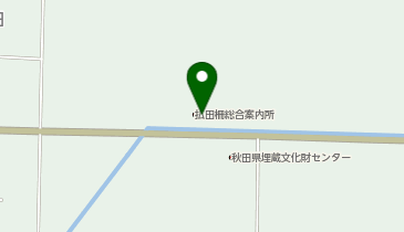 払田柵総合案内所の地図画像