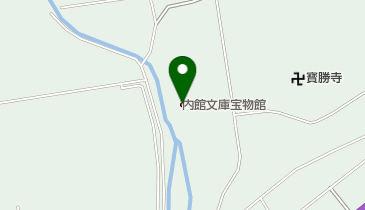 内館文庫宝物館の地図画像
