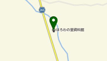 ほろわの里資料館の地図画像