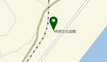 男鹿市民文化会館の地図画像