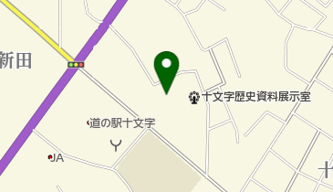 十文字文化センターの地図画像