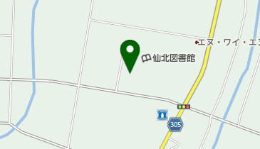 大仙市仙北ふれあい文化センターの地図画像