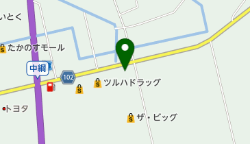 虹のホールたかのすの地図画像