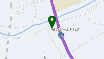 (株)アニモ虹のホールとわだの地図画像