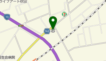 秋田銀行牛島支店の地図画像