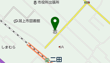 秋田信用金庫天王支店の地図画像