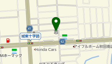 秋田信用金庫広面支店の地図画像