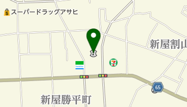 秋田信用金庫割山支店の地図画像