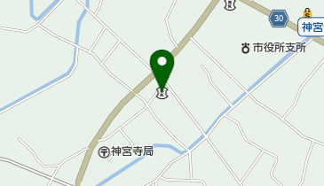 羽後信用金庫神岡支店の地図画像