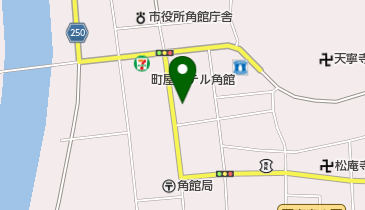 羽後信用金庫角館支店の地図画像