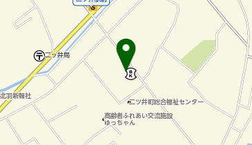 羽後信用金庫二ツ井支店の地図画像