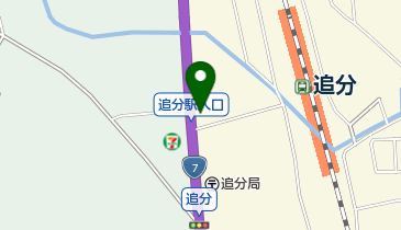 JA秋田なまはげ追分支店の地図画像