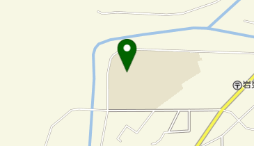 秋田市立岩見三内中学校の地図画像