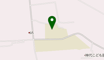 仙北市立神代中学校の地図画像