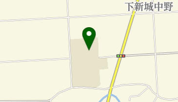 秋田市立下新城小学校の地図画像